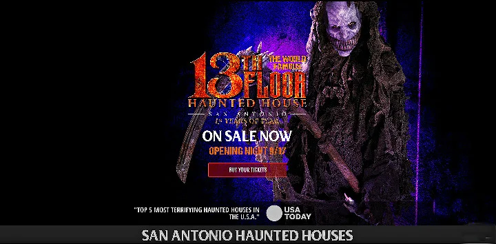 Texas 13th floor haunted house