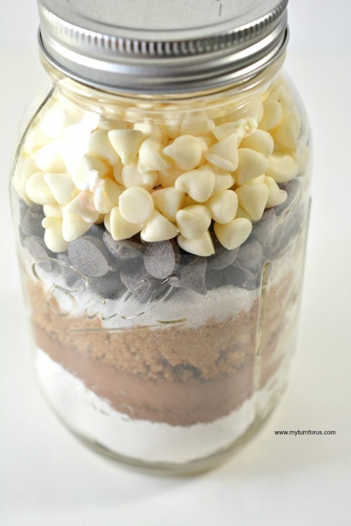 Triple Chocolate Chip cookie in a jar recipe My Turn for Us