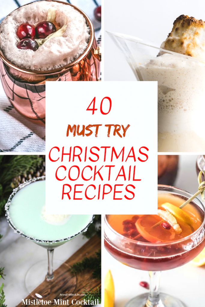 40 Must Try Christmas Cocktails