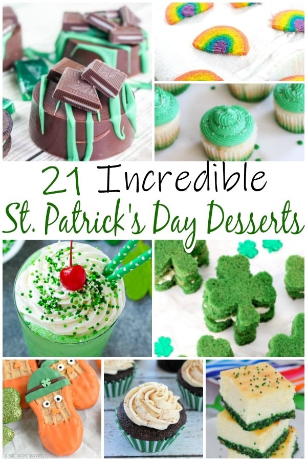 St Patrick's day dessert recipes, St Patrick's Day Desserts, green desserts St Patrick's Day Snacks, green desserts