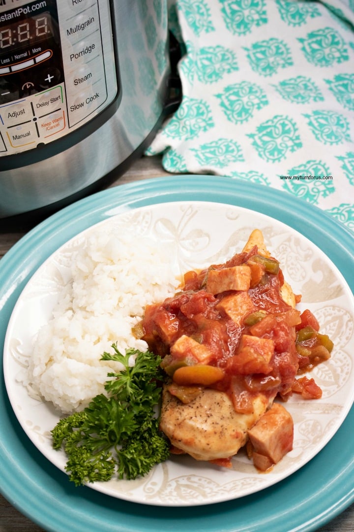 Chicken Creole Recipe in instant pot