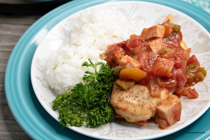 Chicken Creole with Rice