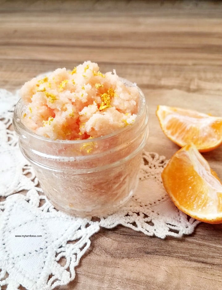 Homemade Orange Sugar Scrub My Turn For Us