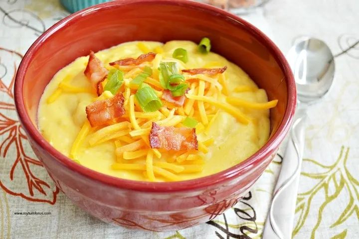 cheesy potato soup recipe