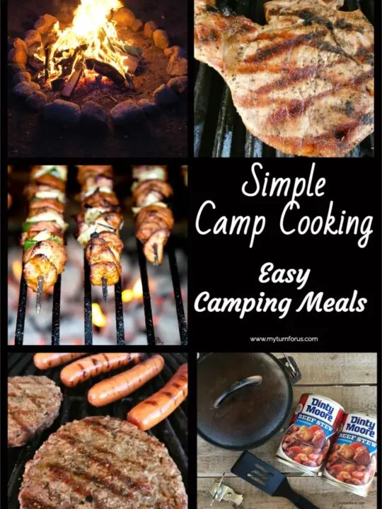easy Camping Meals and other Camping Dishes
