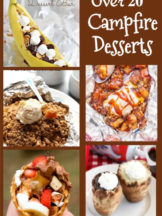 Camping Desserts, Dutch Oven Desserts, Campfire Desserts, Desserts In Foil