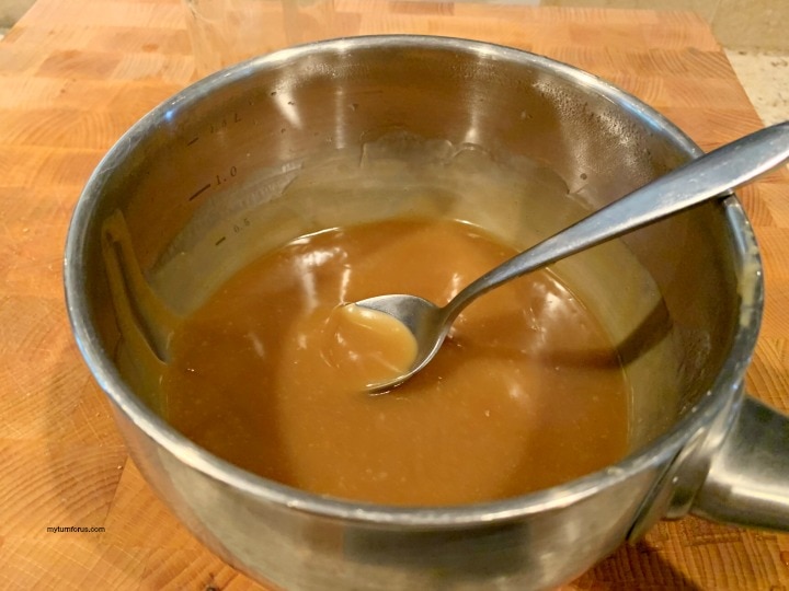 brown sugar caramel glaze