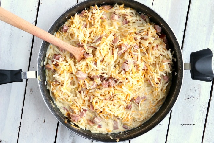 ham and hashbrown casserole