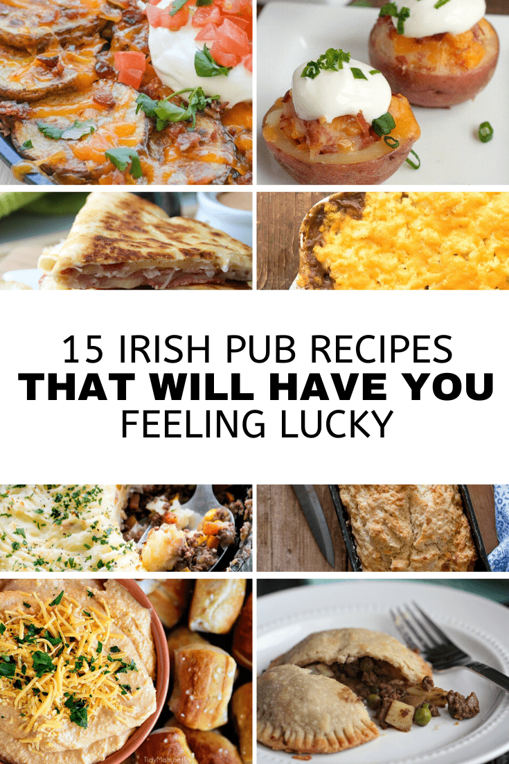 pub meals, Irish pub food, bar food menu, pub menu, Irish pub menu