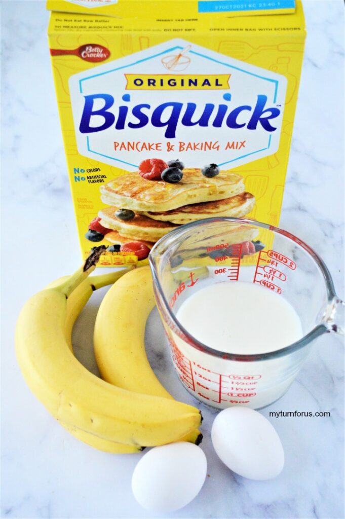 Banana Pancake Dippers or Sticks My Turn for Us