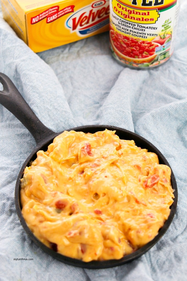 Mexican cheese Dip with two ingredients