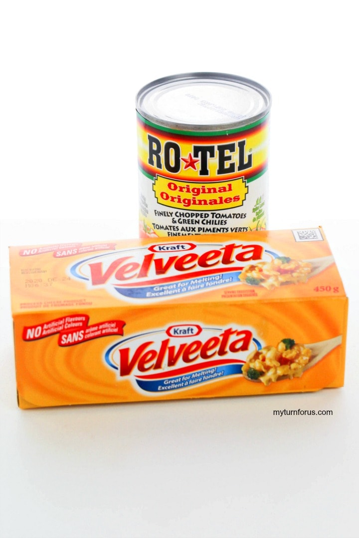 Rotel and Velveeta