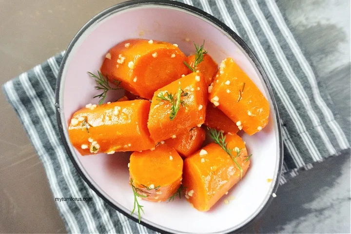 buttery garlic dill carrots 