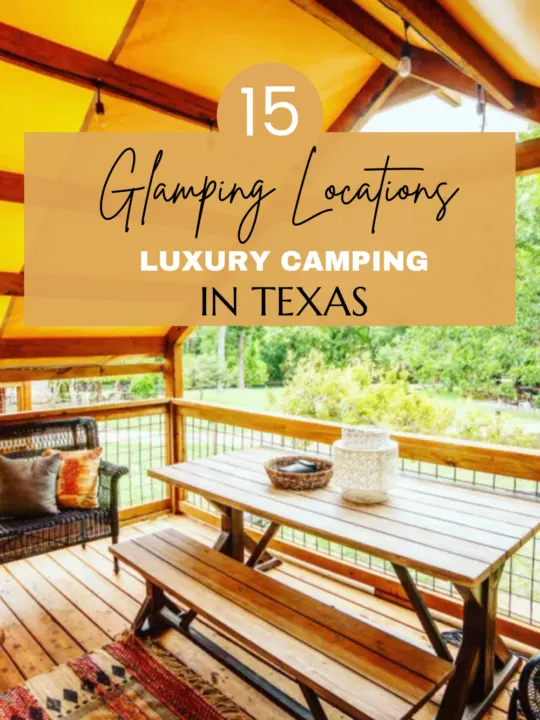 glamping in Texas