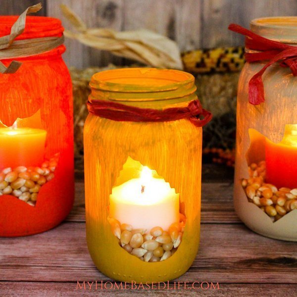 Autumn Leaves Mason Jar Candle - Original Collection – Surfs Up