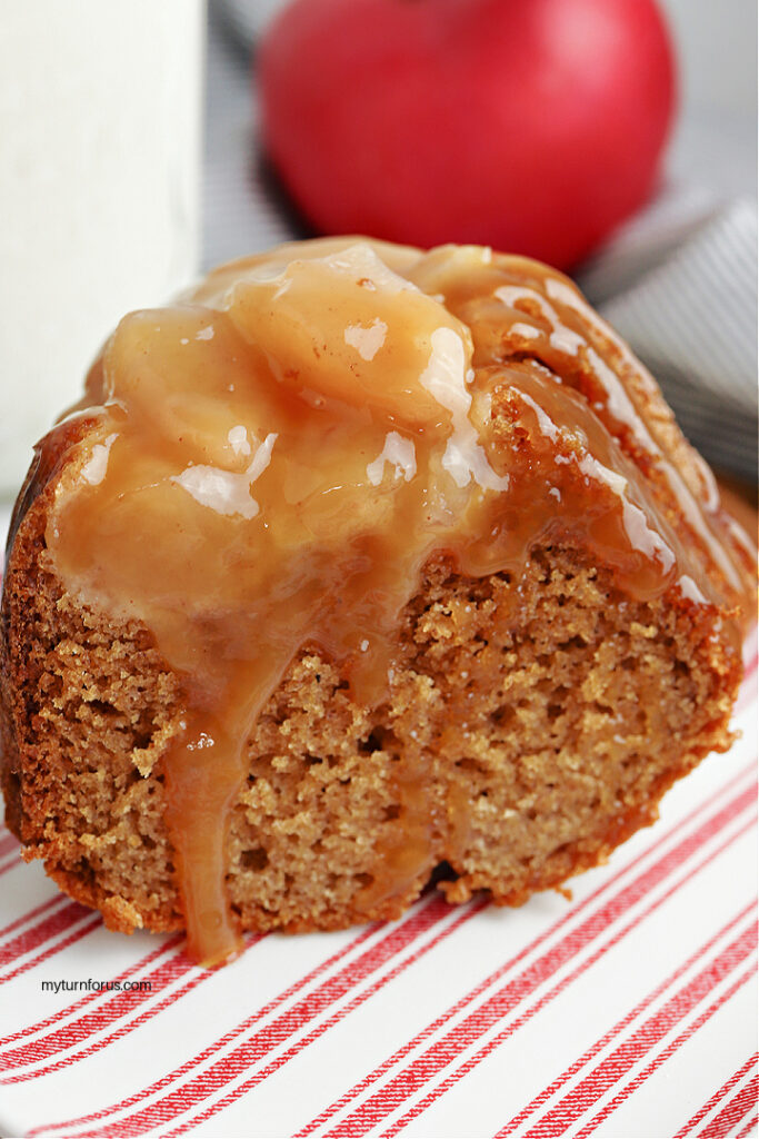 Caramel Apple Upside Down Bundt Cake My Turn for Us