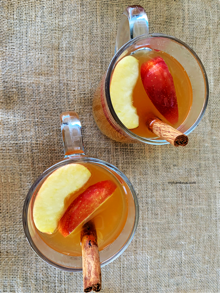 hot apple cider with rum