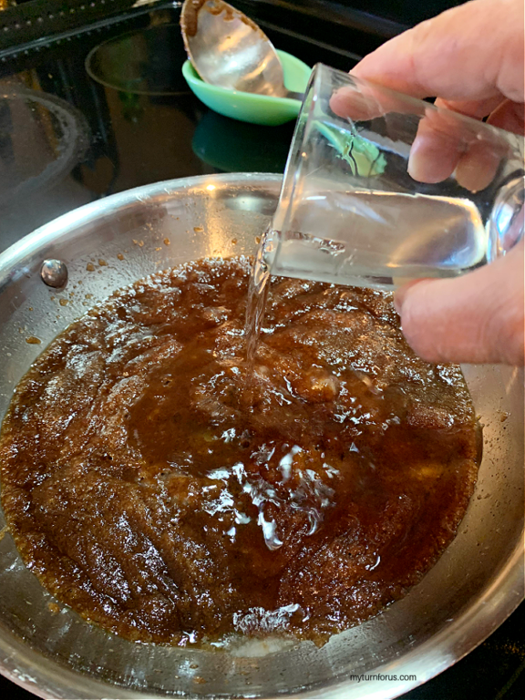 Flaming Bananas Foster My Turn for Us