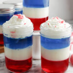 patriotic jello parfaits