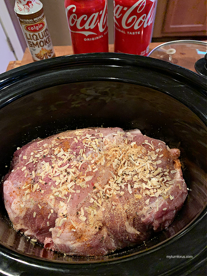 pork in a slow cooker