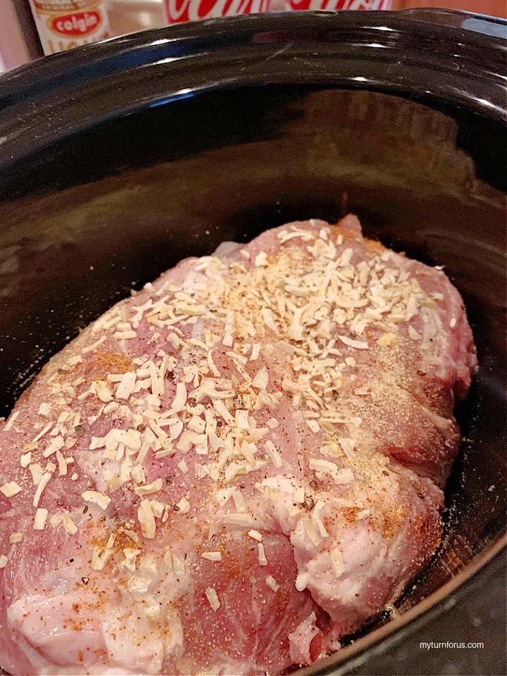 seasoned pork roast