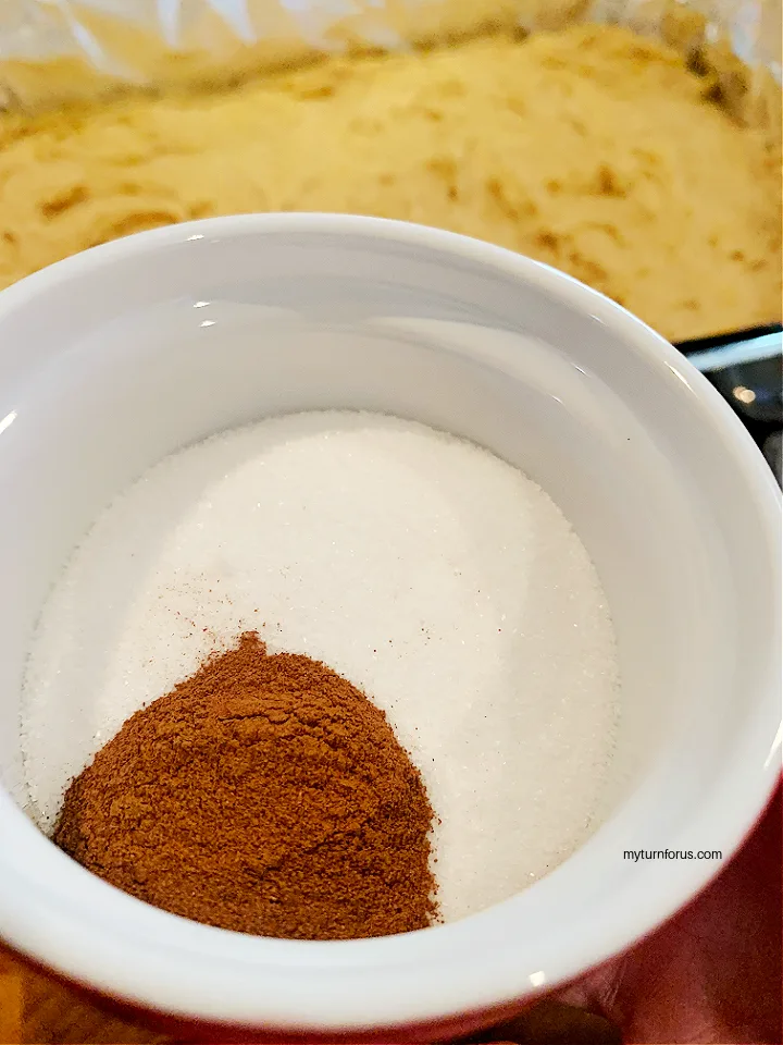 cinnamon sugar topping 