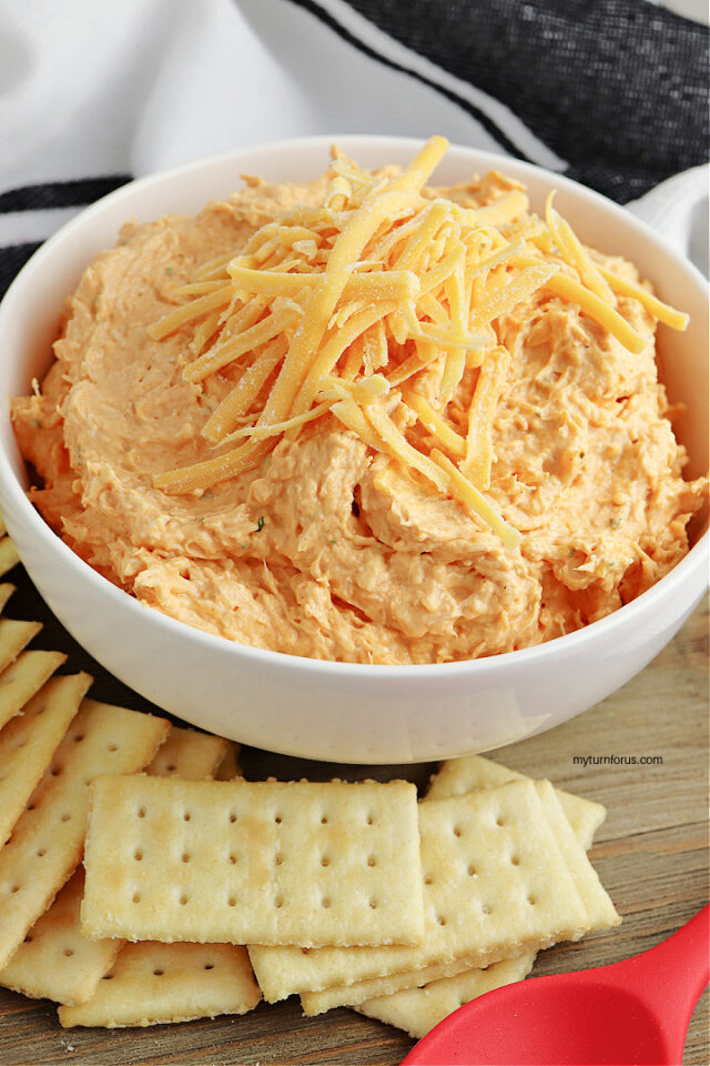 Cold Buffalo Chicken Dip - My Turn for Us