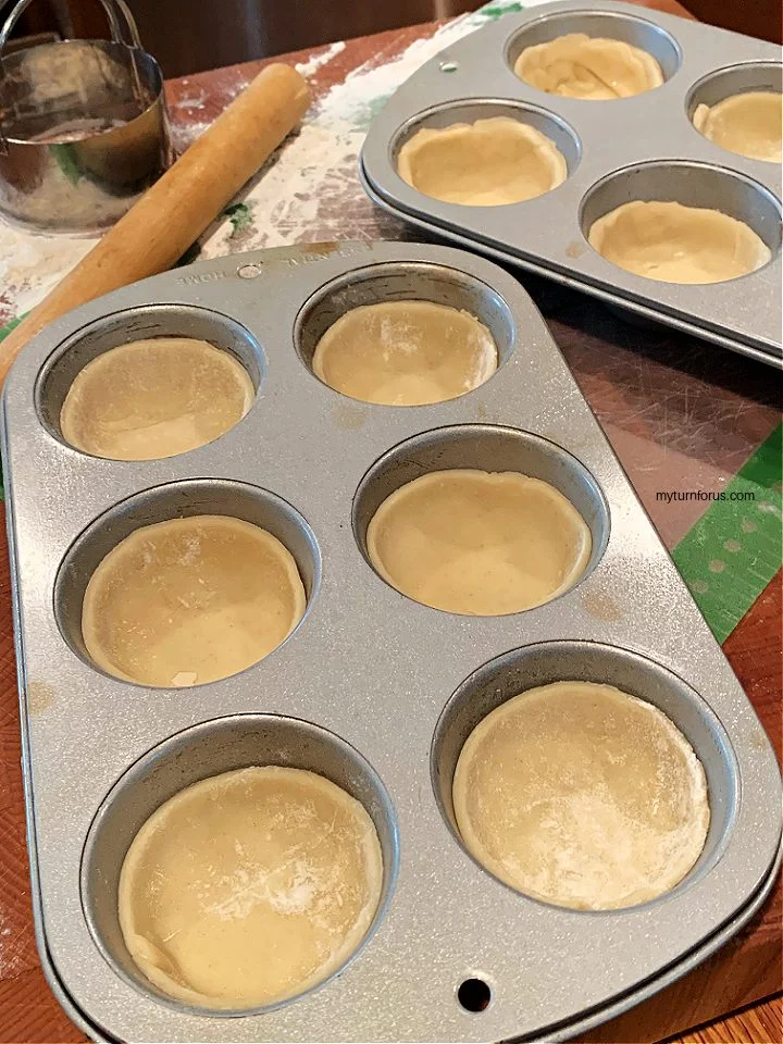 Mini pie crusts