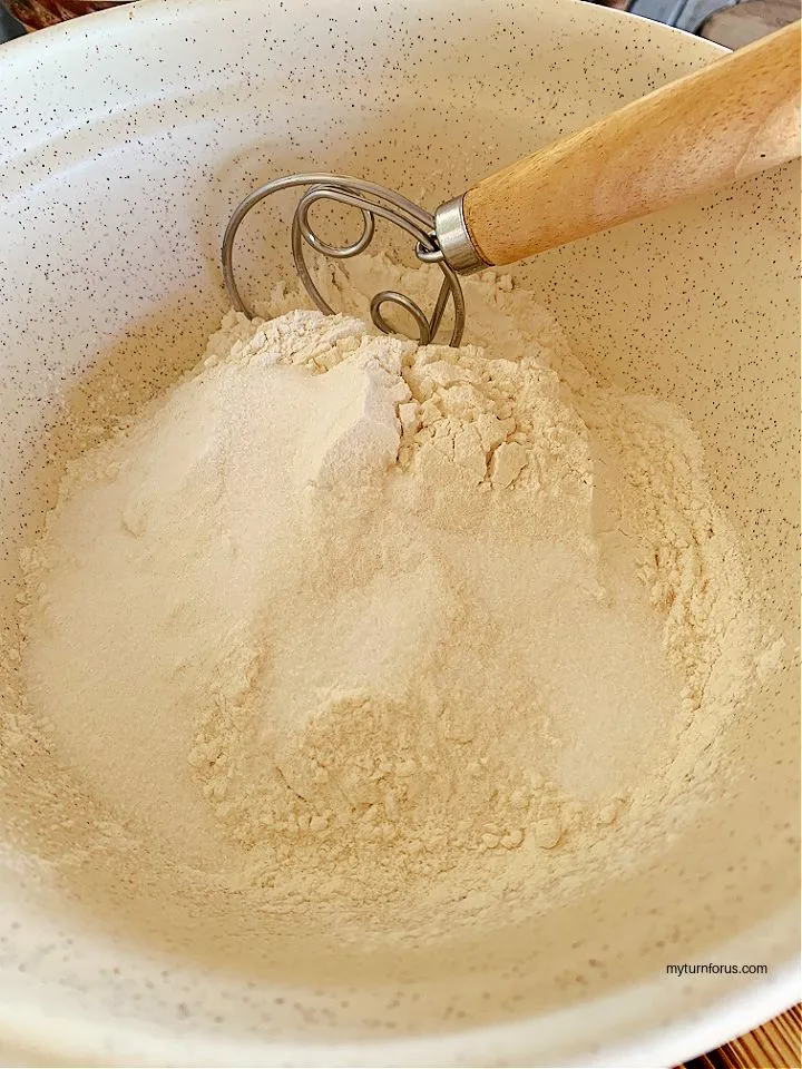 flour salt and sugar