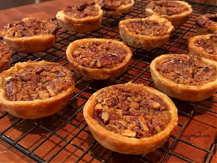 mini pecan pies