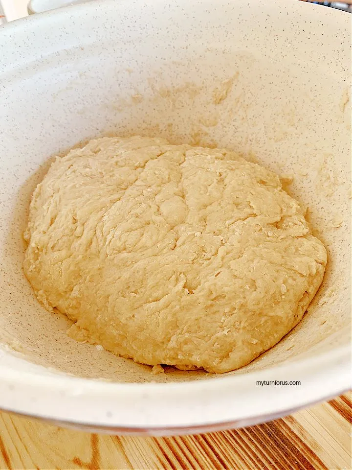 no knead dinner roll dough