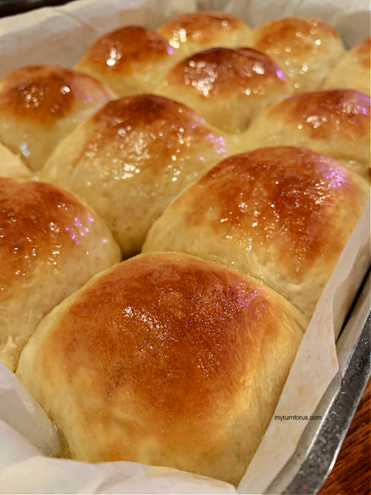 Soft No Knead Dinner Rolls My Turn for Us