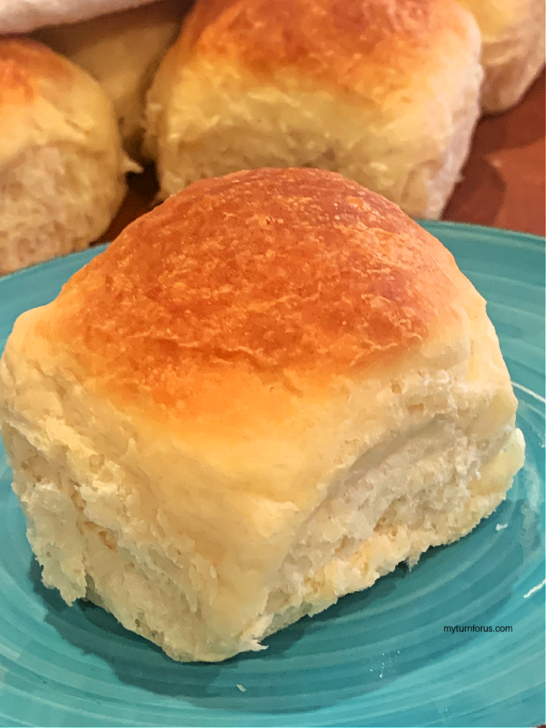 Soft No Knead Dinner Rolls My Turn for Us