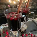 ginger cranberry mulled wine