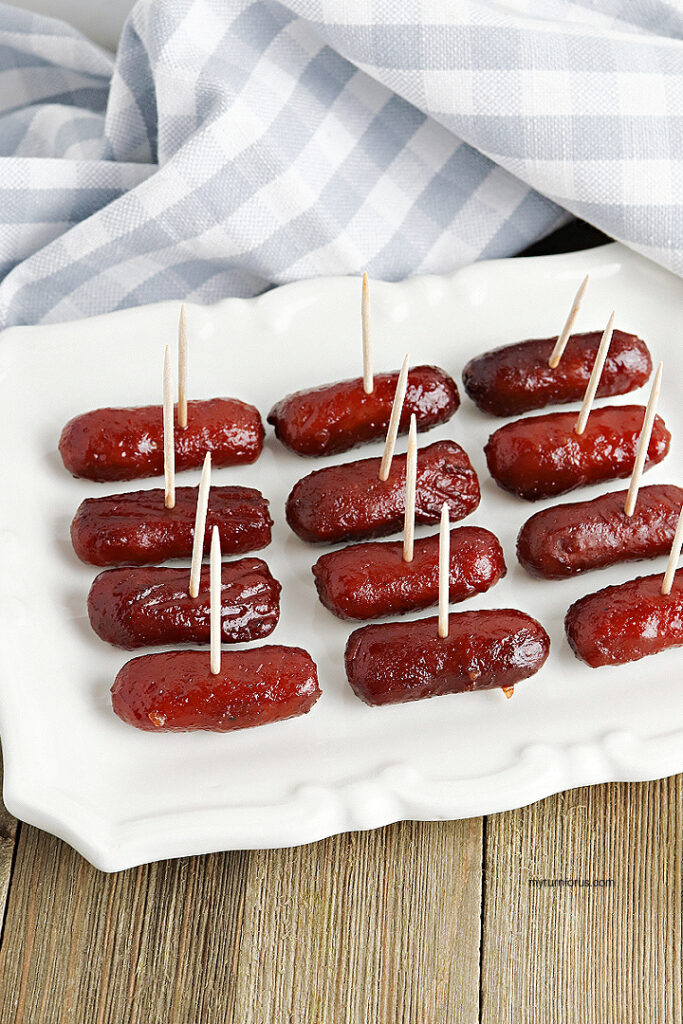 Sweet and Spicy Little Smokies My Turn for Us