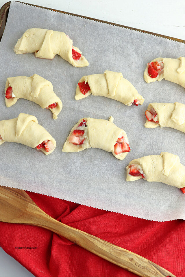Strawberry Cheesecake Crescent Rolls My Turn for Us