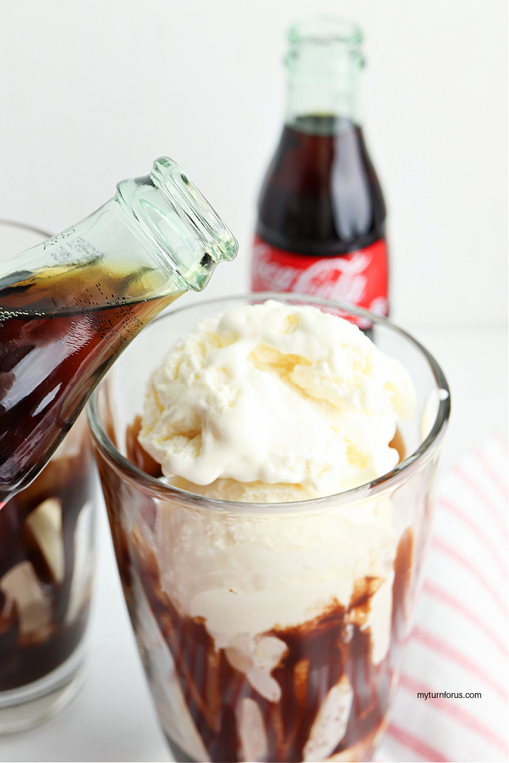 coke ice cream float