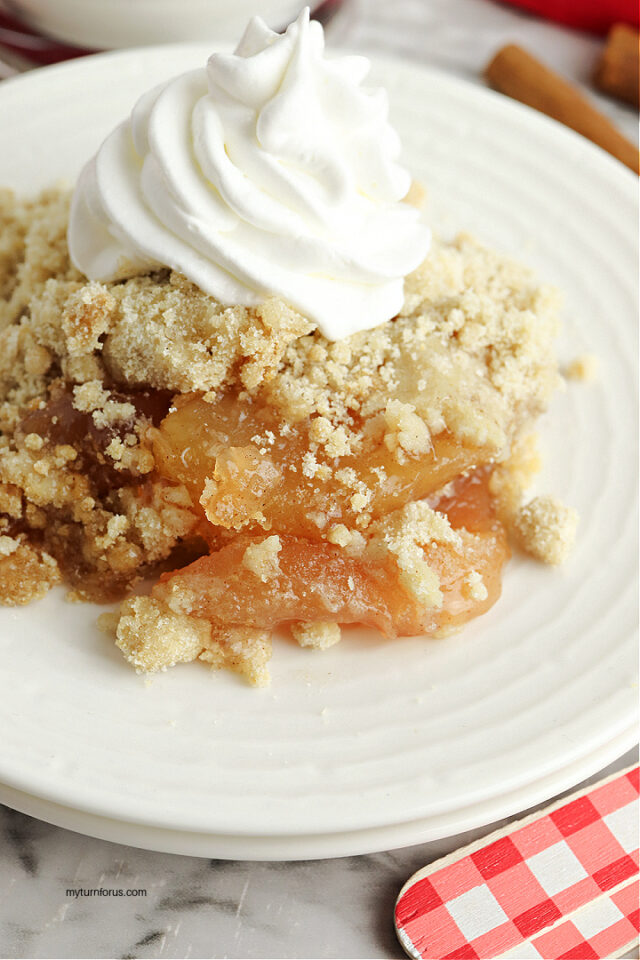Cake Mix Apple Cobbler My Turn for Us