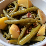 slow cooker green beans and potatoes recipe