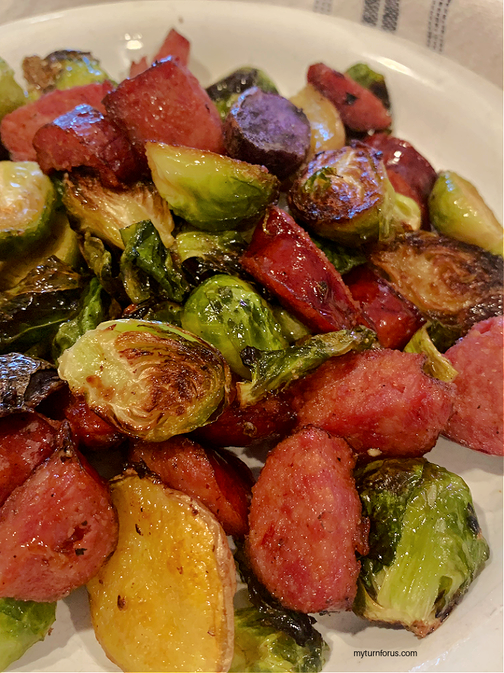 Sheet Pan Sausage and Potatoes