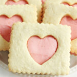heart sandwich cookies