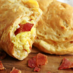 Bacon Egg Cheese biscuit Pockets