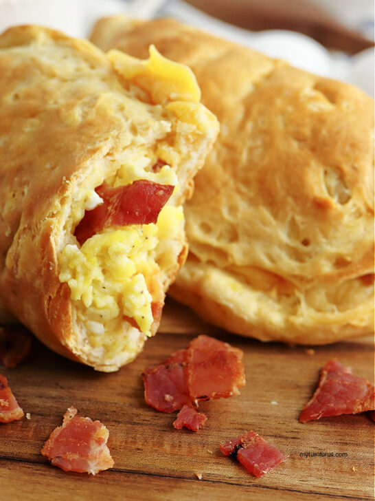 Bacon Egg Cheese biscuit Pockets