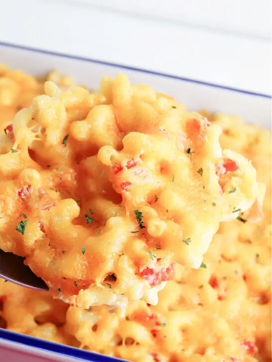 mac n cheese with rotel, southwestern mac n cheese