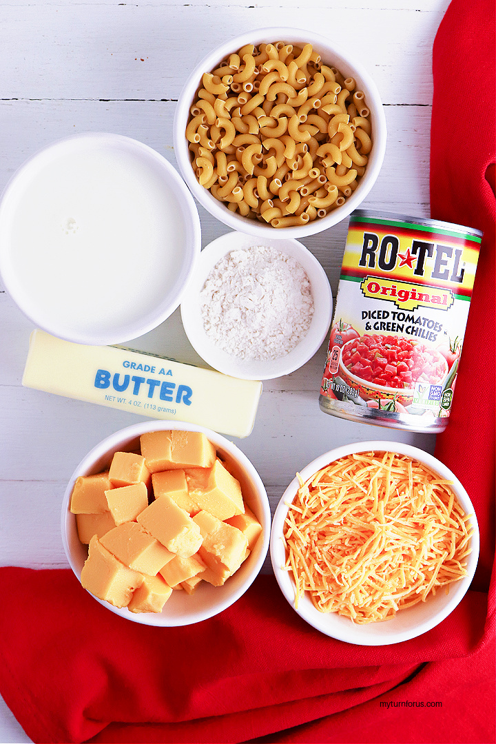 macaroni and cheese ingredients