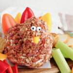 turkey cheese ball for thanksgiving