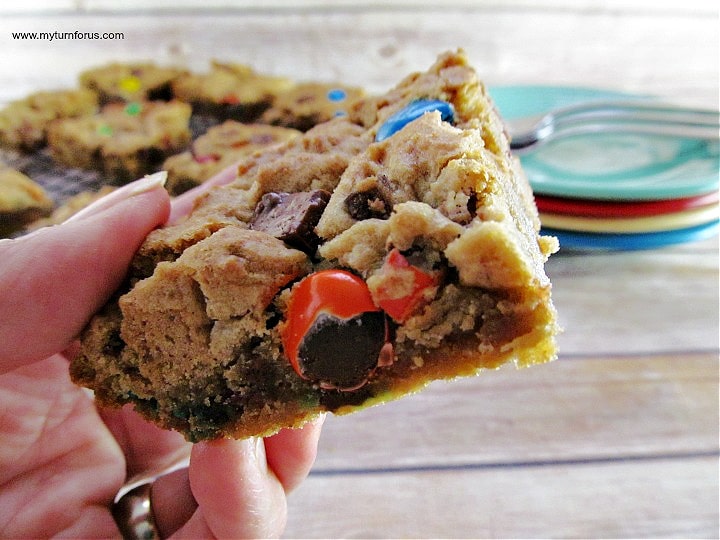 Loaded Brownies, Leftover candy brownies loaded brownies