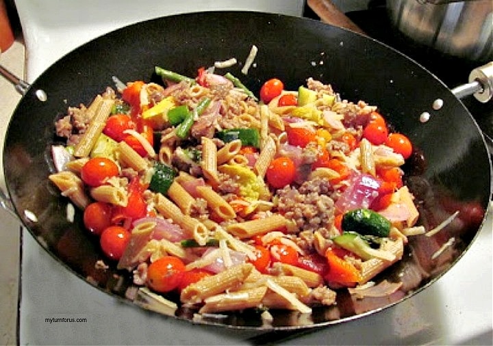 Roasted Vegetable Pasta