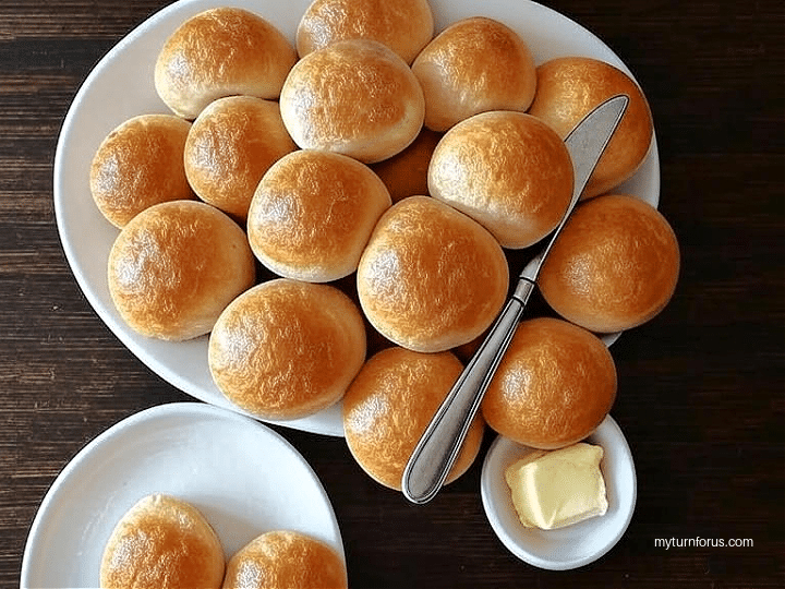 serving Icebox dinner rolls