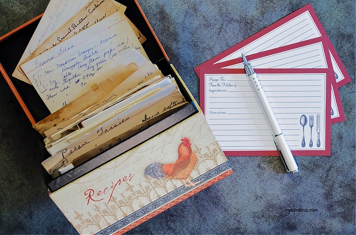 Vintage Recipe Box